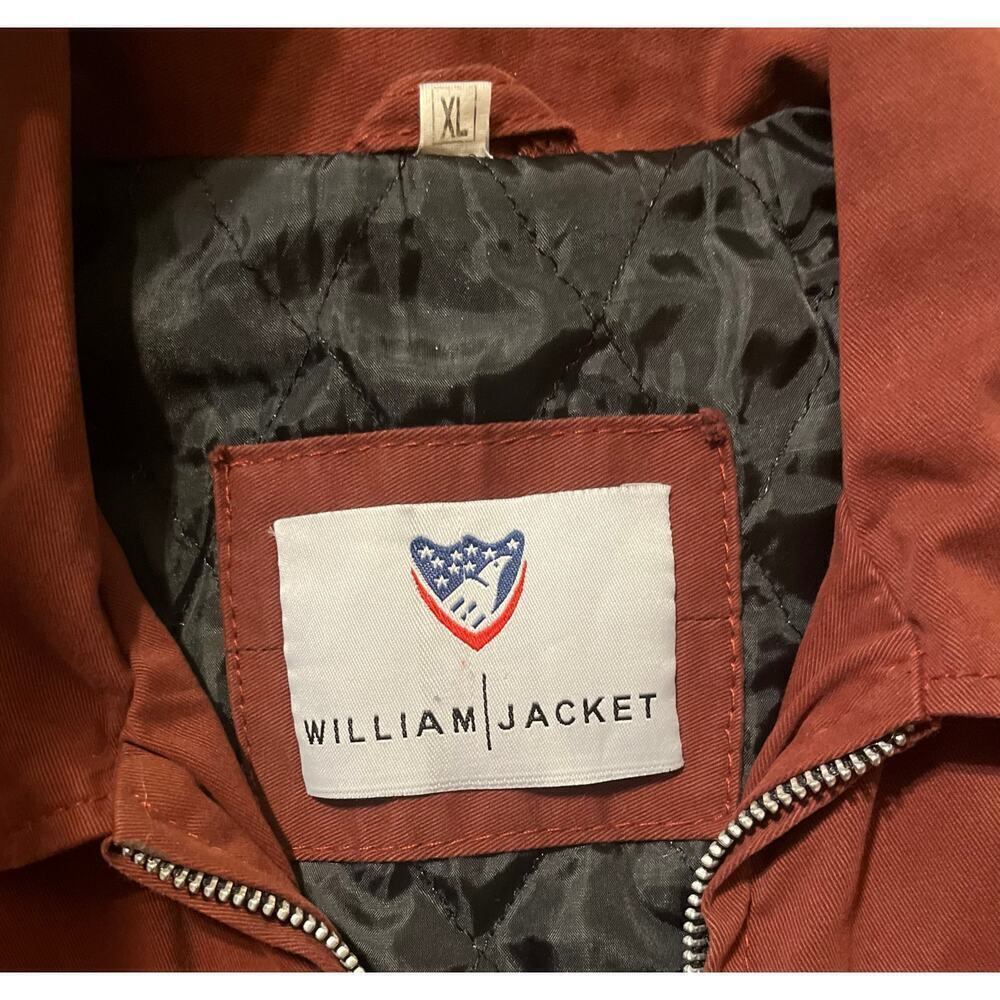 William Jacket- Holiday In The Wild Kate Brown Jacket Size XL Pockets MSRP $229 - Picture 6 of 7